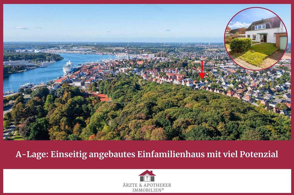 Thumbnail-A-Lage: Einseitig angebautes Einfamilienhaus mit viel Potenzial