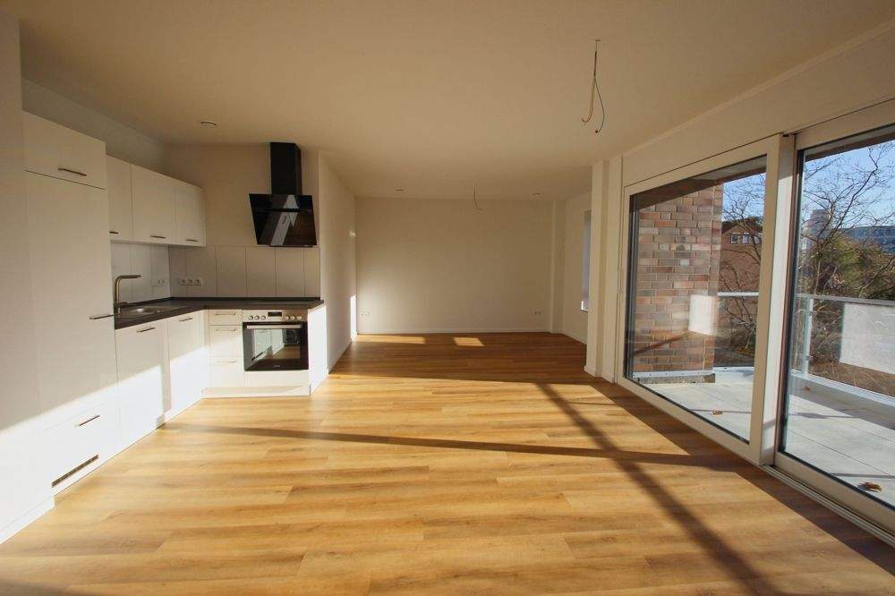 Thumbnail-Exklusive 3-Zimmer-Obergeschosswohnung zentral in Nordhorn - Neubau, KfW40plus, Loggia & Aufzug