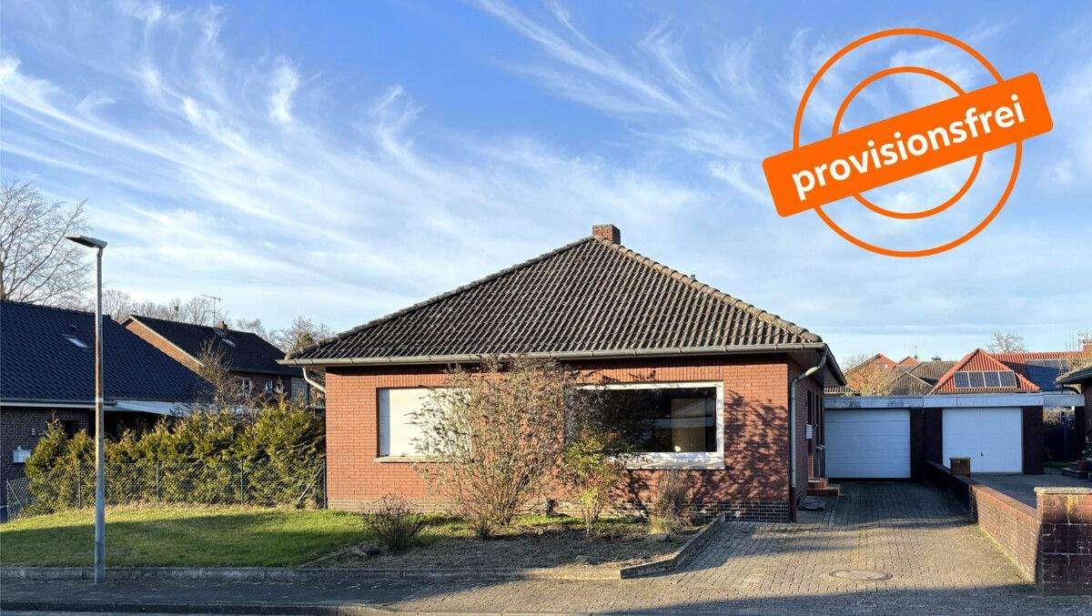 Thumbnail-* Provisionsfrei für Käufer * Wohnen auf einer Ebene in begehrter Sackgassenlage von Lohne