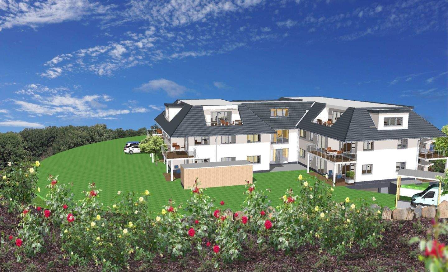 Thumbnail-Baustart erfolgt * Sichern Sie sich Ihre exklusive Neubau-ETW mit Loggia *