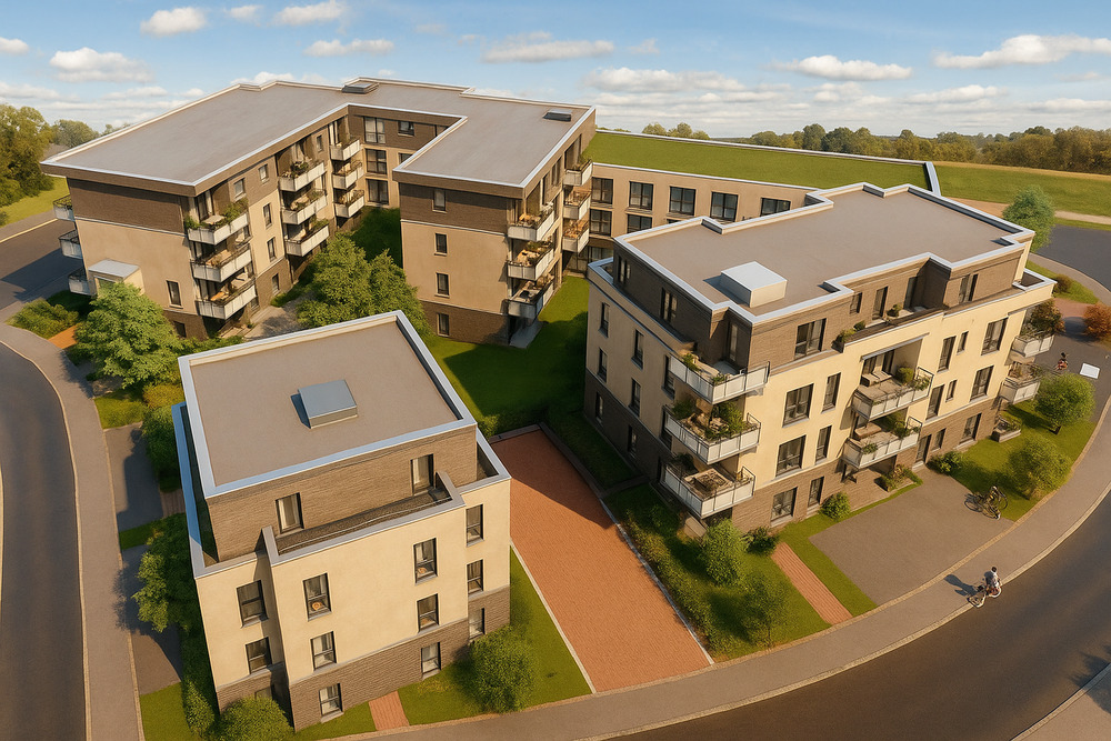 Thumbnail-Baustart Q1-2026 * Attraktive Eigentumswohnung * 3 Zimmer * Erdgeschoss * Bezugsfertig