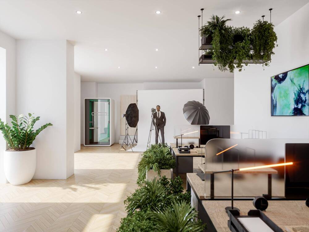 Thumbnail-Büro Verkaufsfläche + Produktion oder Wohnraum: vielseitig verwendbare Gewerbeeinheit