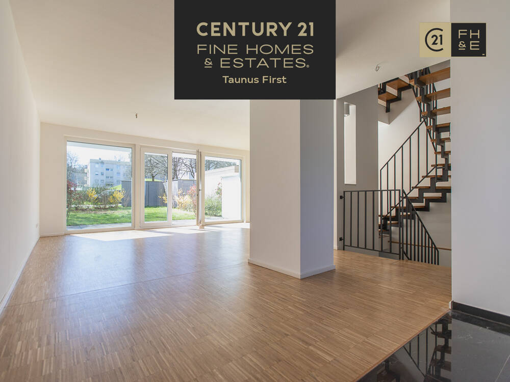 Thumbnail-Vermietetes ARCHITEKTEN-Reihenhaus 12, Hochwertig & Top-Zustand, Wfl.Nfl. ca. 225 m², Bad Homburg