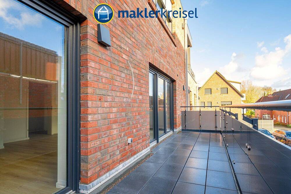 Thumbnail-NEUBAU Innenstadt: Obergeschosswohnung mit gr. Balkon und Aufzug!