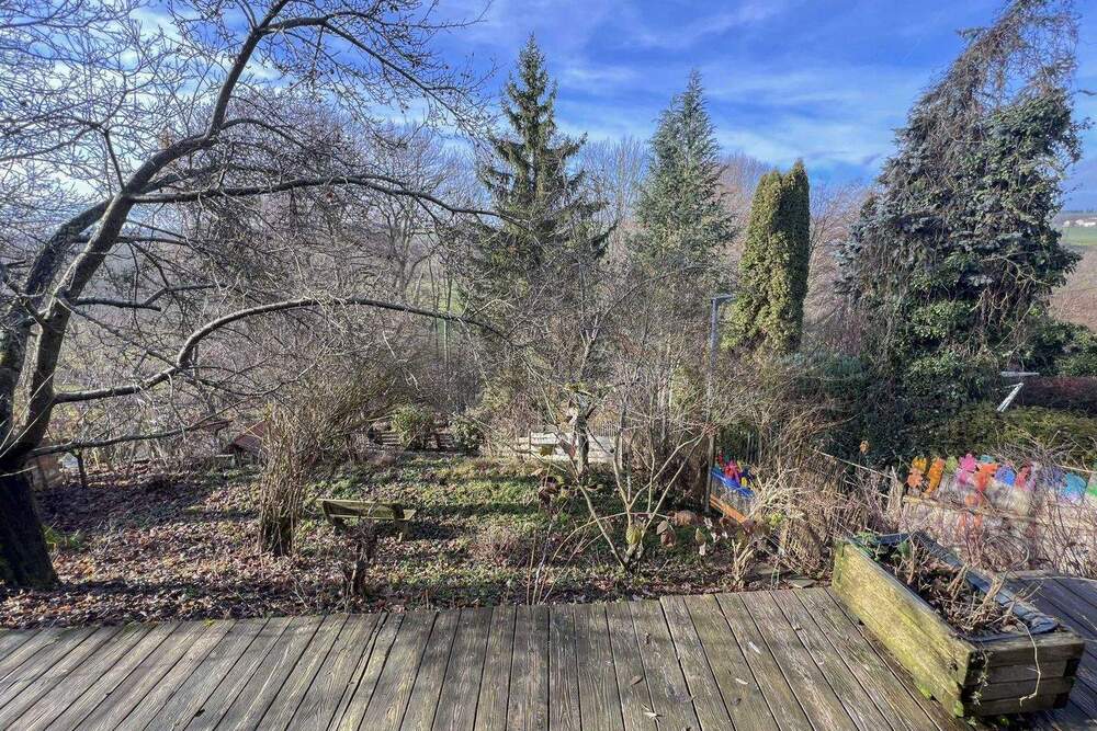 Thumbnail-Sofort bezugsfrei! Architekteneckhaus in familienfreundlicher Sackgasse mit unverbaubarem Naturblick