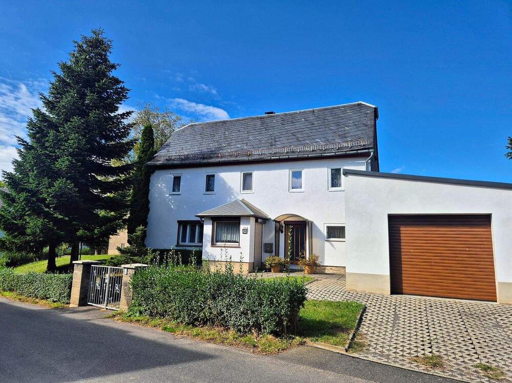Thumbnail-Einfamilienhaus mit Werkstatt und Garage in idyllischer ortsrand Lage