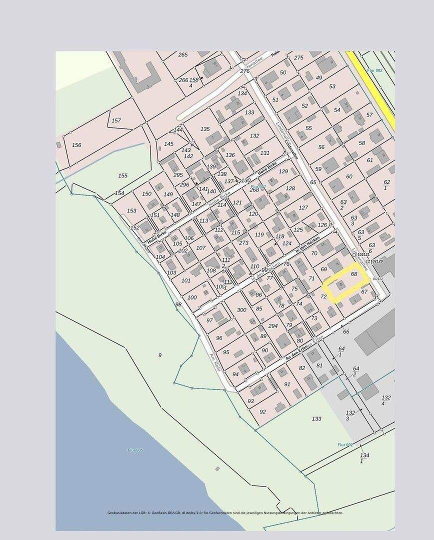 Thumbnail-EXKLUSIVES BAULAND IN MOTZEN - 604 m² + BAUGENEHMIGUNG für 135 m² Bungalow