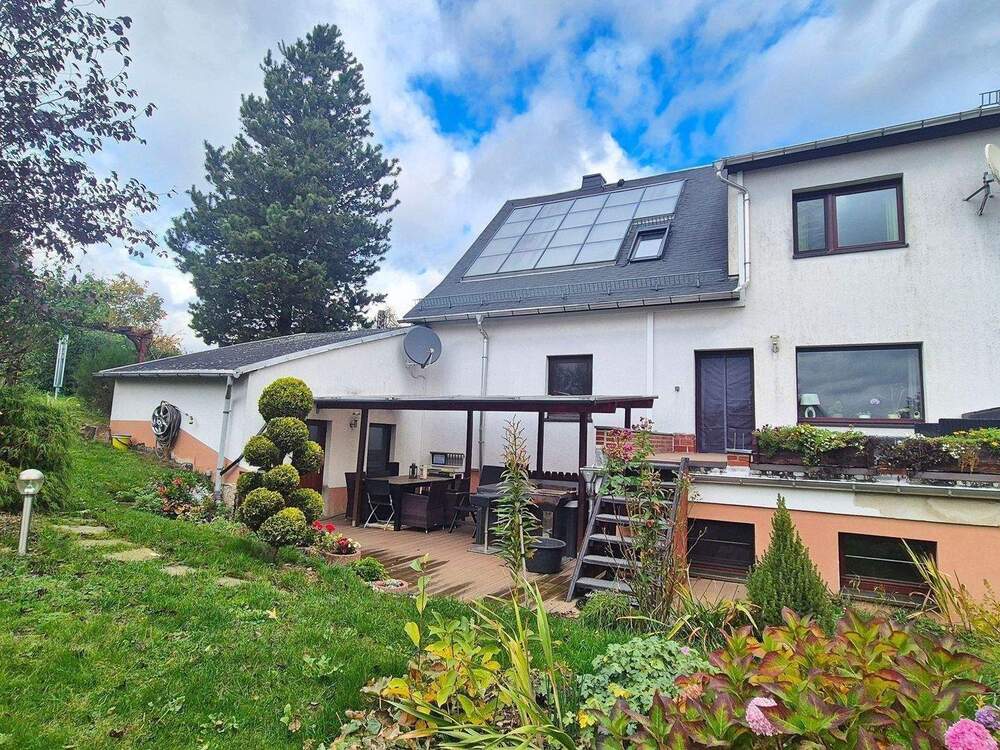 Thumbnail-bezugsfertige, großzügige Doppelhaushälfte mit Garage, Einbauküche, Solarthermie, Pelletheizung, Terrasse und Whirlpool - auf Wunsch möbliert