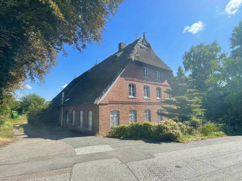 Thumbnail-NEUAUFLAGE: Denkmalgeschütztes Bauernhaus an der Elbe in Kirchwerder, 4 ha Boden inkl. Baugrundstück