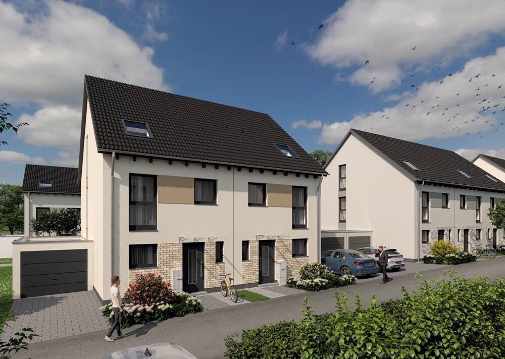 Thumbnail-Moderne Doppelhäuser zum Familienpreis - 