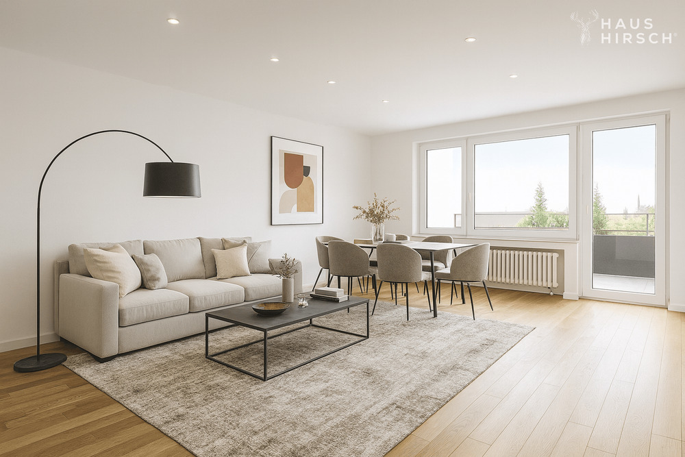 Thumbnail-Traumhafte 3-Zimmer-Wohnung mit zentraler und dennoch ruhiger Lage sowie einem geräumigen Balkon!