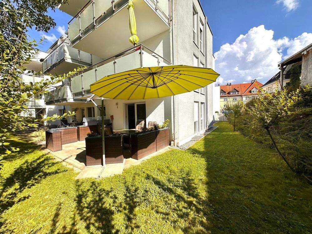 Thumbnail-+RESERVIERT* Helle 4-Zimmer-Erdgeschosswohnung mit Garten, Tiefgaragenstellplatz & Außenstellplatz