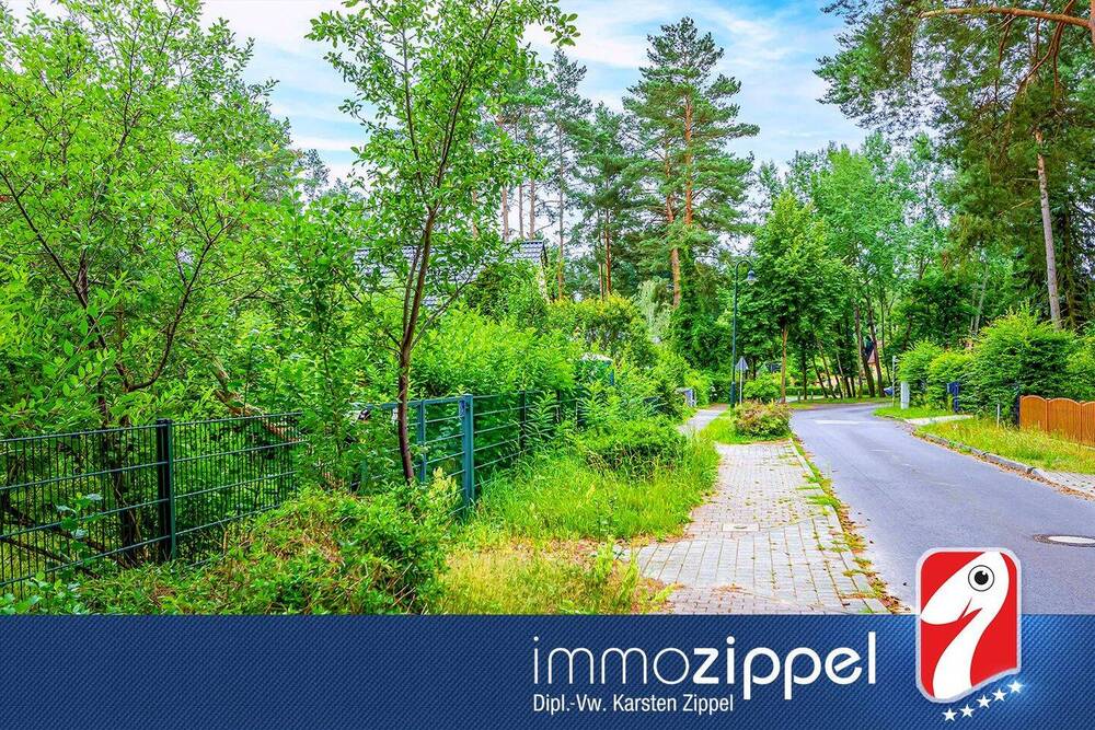 Thumbnail-Großes Grundstück bauträgerfrei in Eggersdorf: 1.200 qm Wohnbaugrundstück mit B-Plan zur Neubebauung