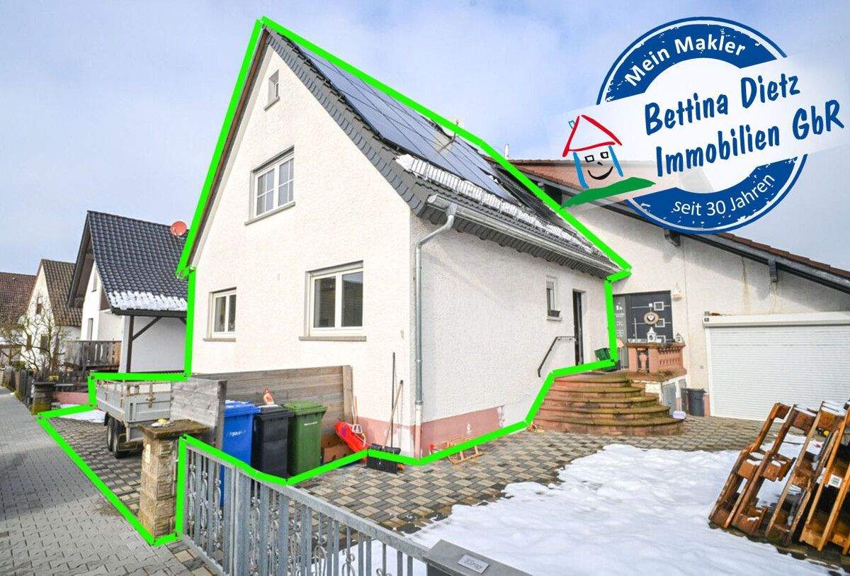 Thumbnail-DIETZ: Bezahlbares modernisiertes EFH mit Garage - PV - Klima - Wärmepumpe in Kleestadt!