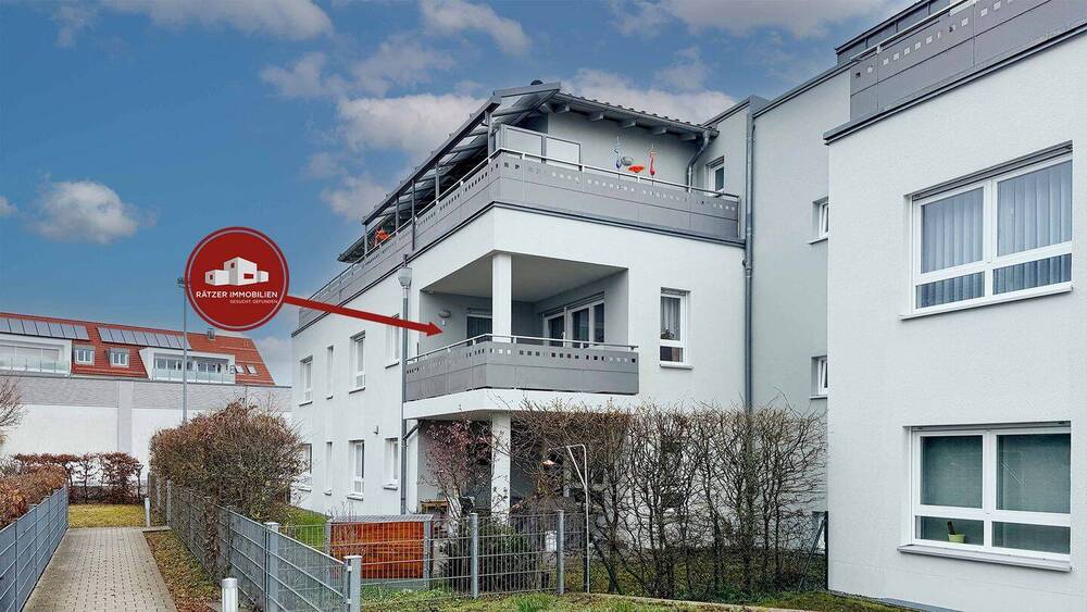 Thumbnail-Moderne 4-Zimmer-Wohnung mit Balkon zentral in Neumarkt
