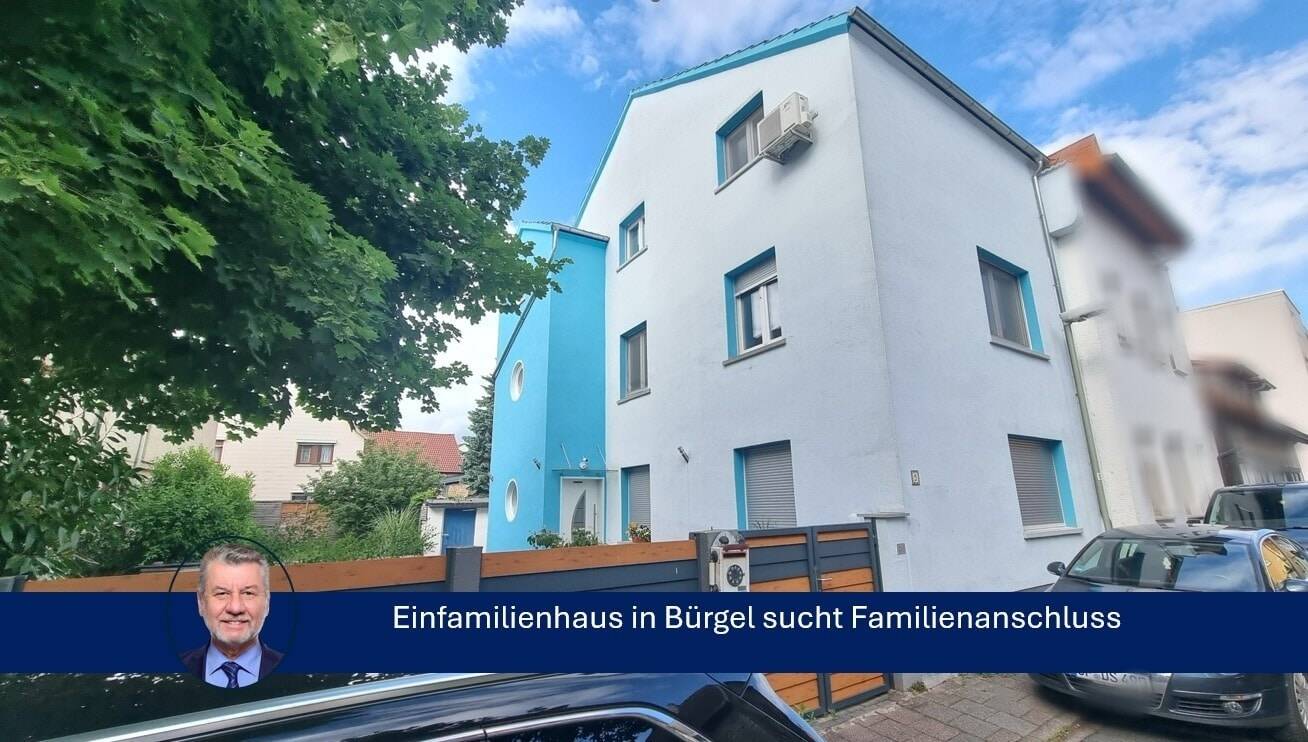 Thumbnail-Anspruchsvolles Einfamilienhaus im Herzen von Bürgel mit Garten und 2 Garagen....frei!