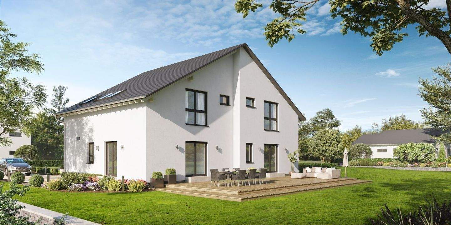 Thumbnail-Modernes Doppelhaus für gemeinsames Wohnen mit Privatsphäre | flexibel, urban & durchdacht