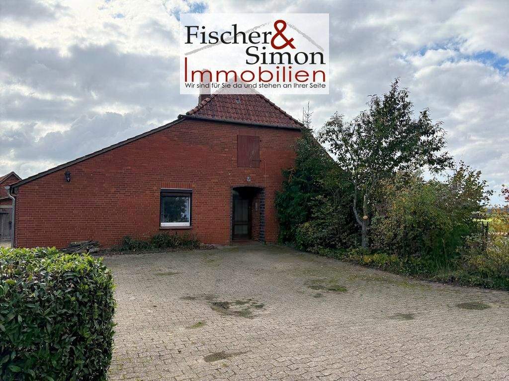 Thumbnail-Binnen OT Bühren-ebenerdiges Rotsteinhaus mit Charakter-renovierungsbedürftig, aber mit Potenzial