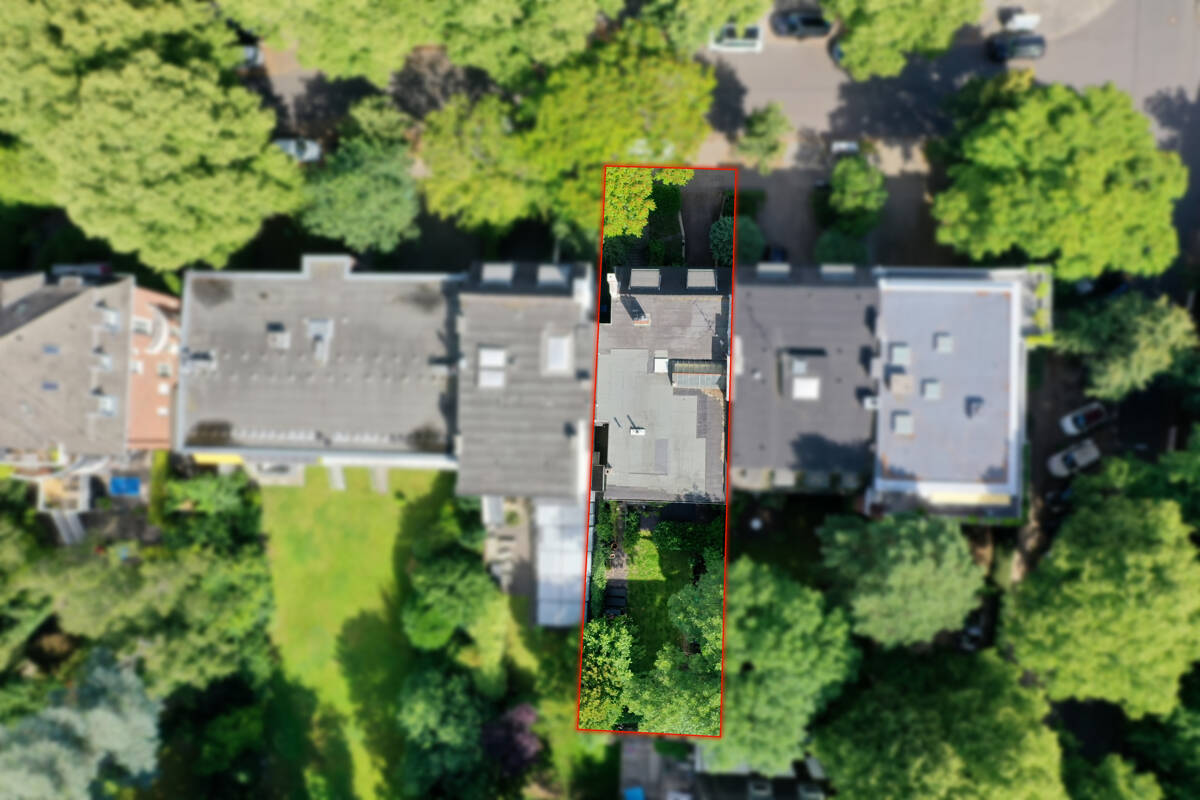 Vogelperspektive rot