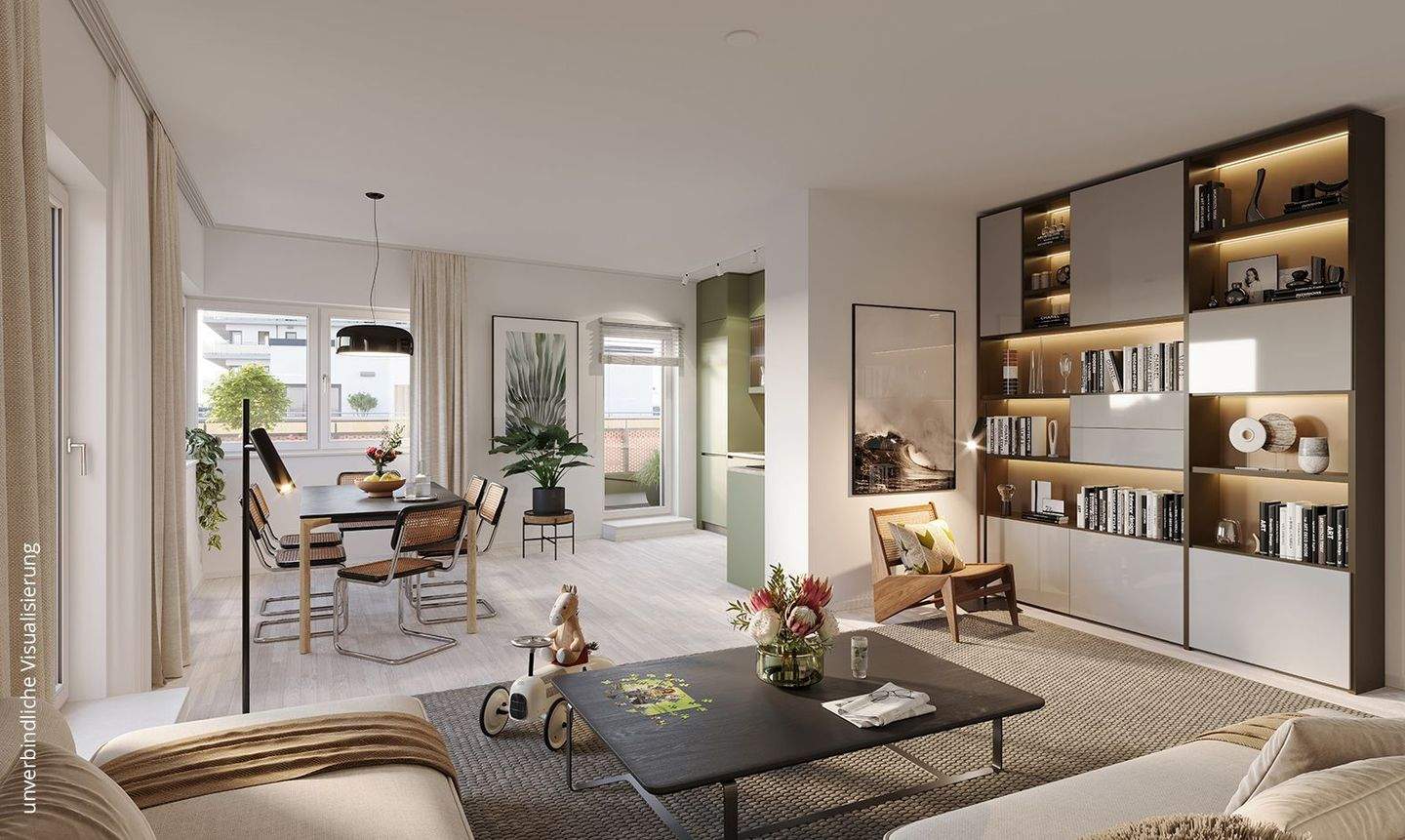 Thumbnail-Ideal für Familien! 4-Zimmerwohnung mit ca. 94m² und Balkon in Zentrumsnähe