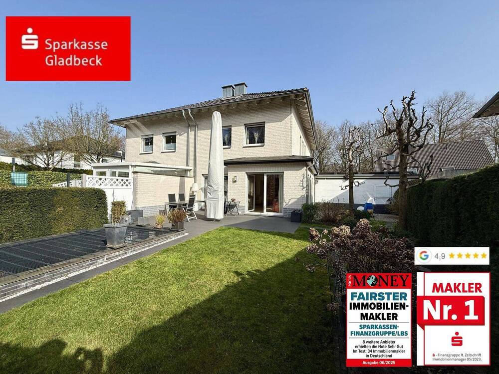 Thumbnail-Attraktive Doppelhaushälfte in gefragter Wohnlage von Gladbeck Rentfort!