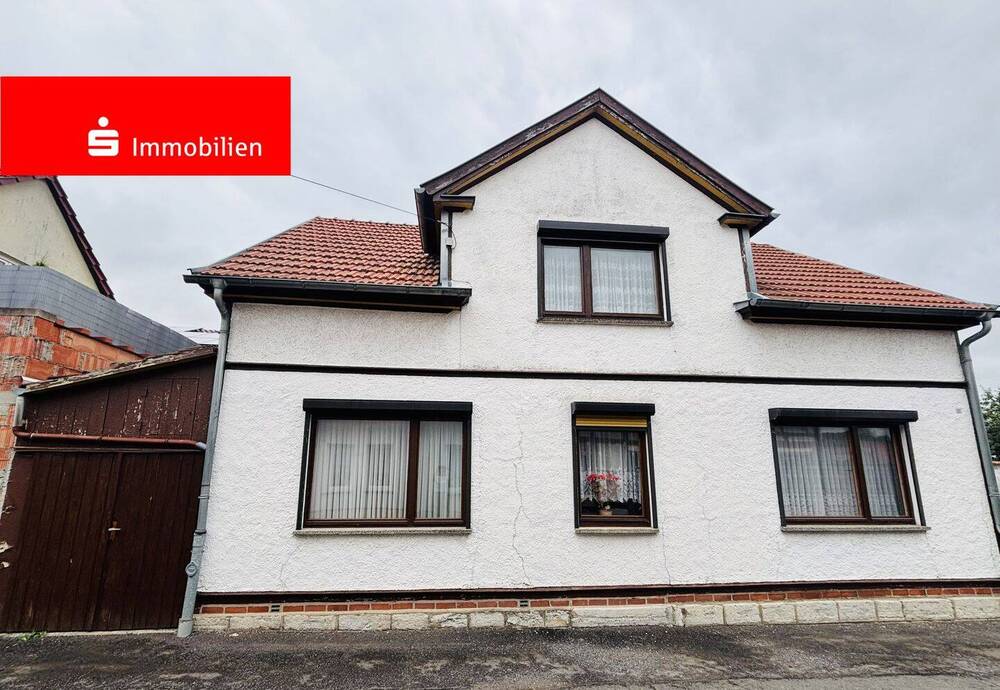 Thumbnail-***Da lässt sich was draus machen! - Einfamilienhaus mit Nebengelass und Garagen in Tüngeda***