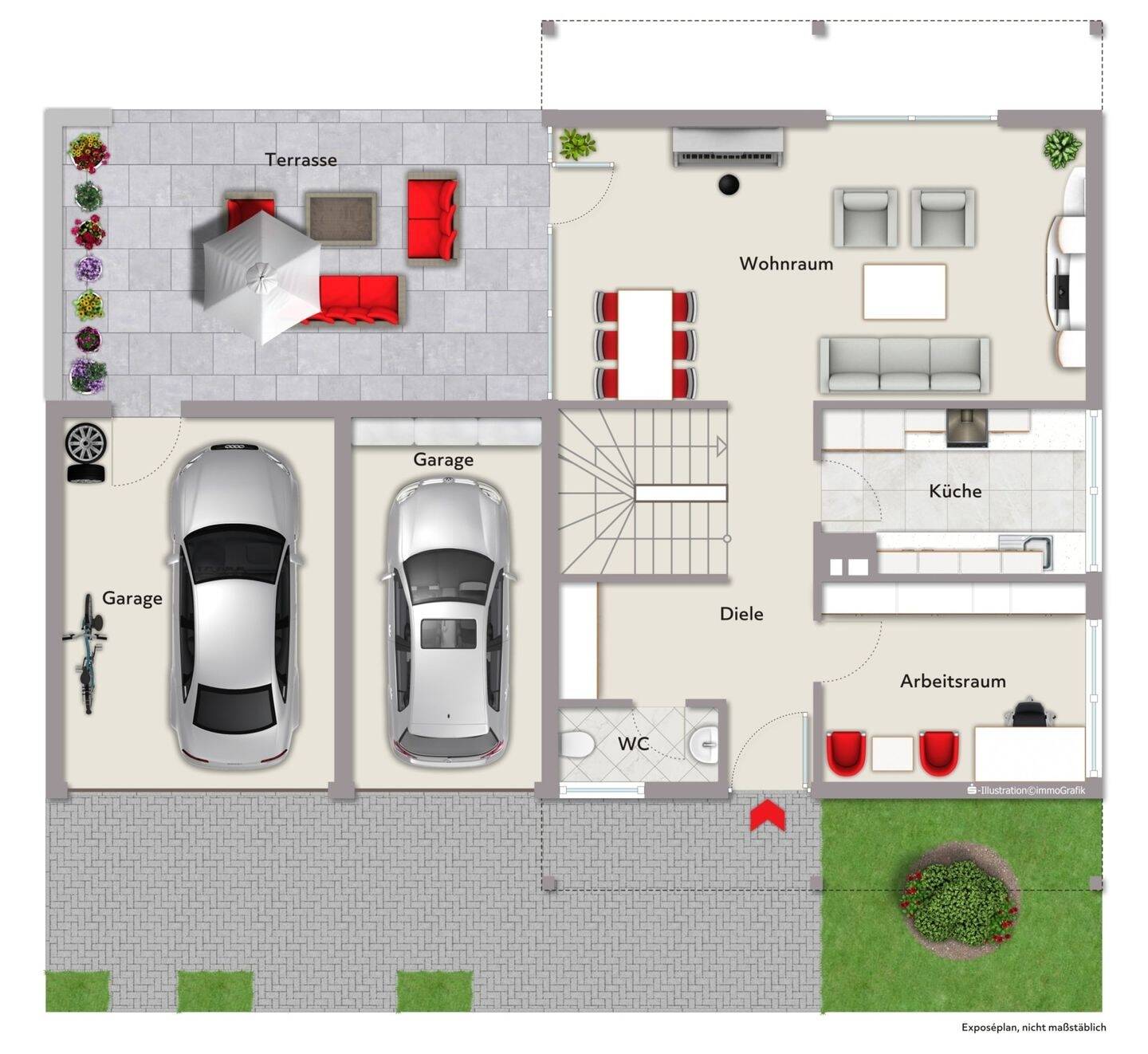 Thumbnail-Lahr, Hugsweier - Familienfreundliches Architektenhaus mit viel Raum für Kreativität!