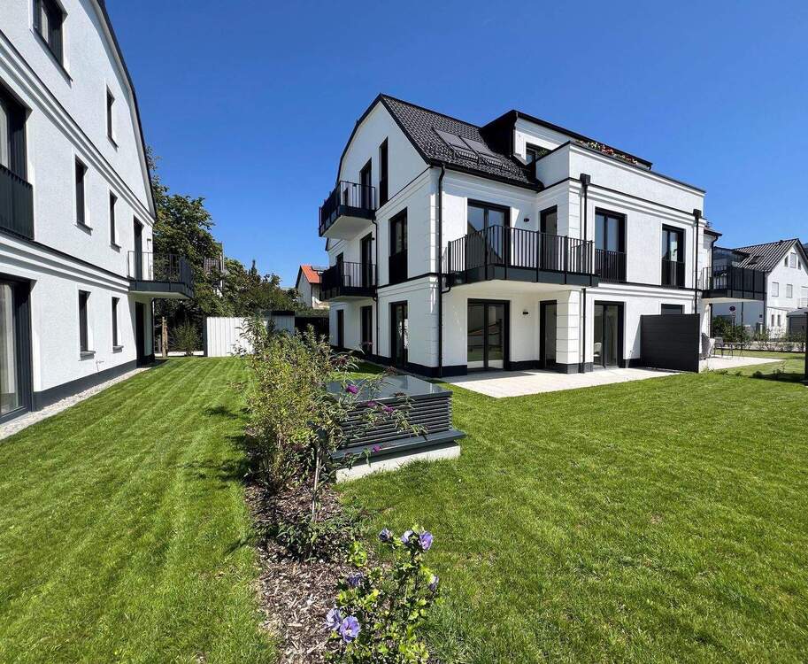 Thumbnail-Neubau-3-Zimmer-EG-Wohnung mit großem Garten und Süd-West-Terrasse