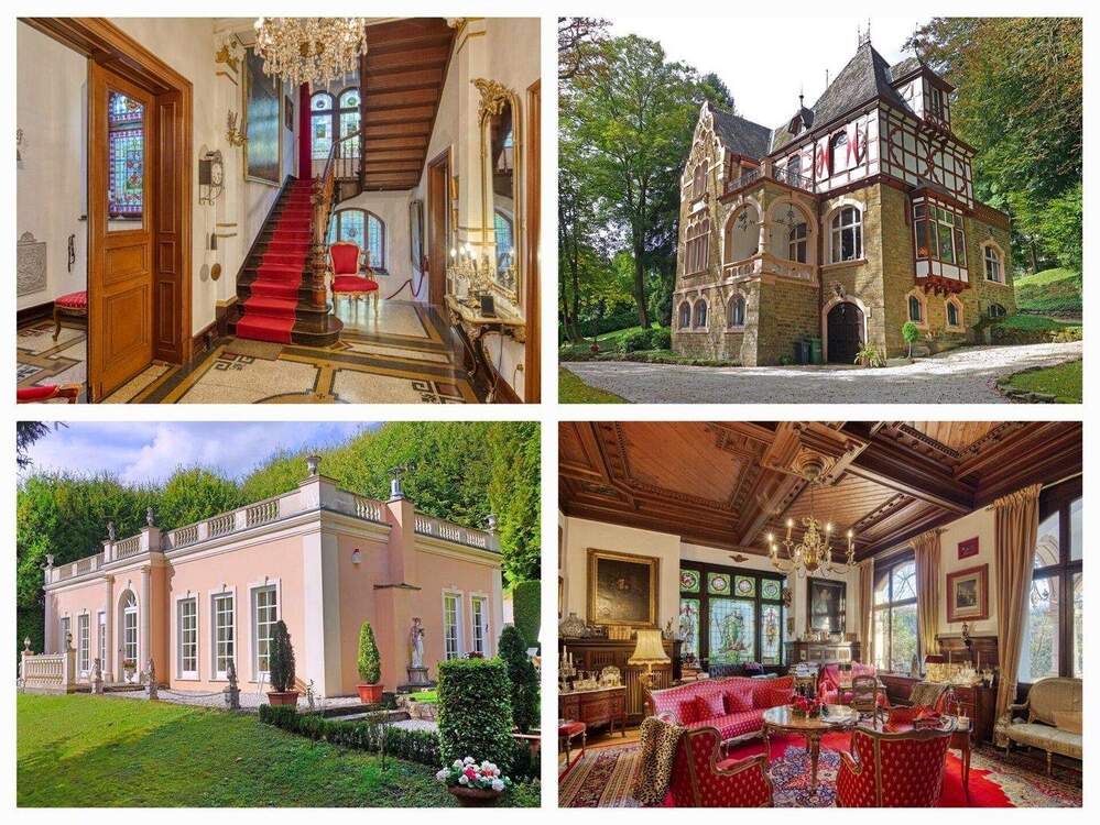 Thumbnail-Exklusives Villenensemble: Herrenhaus von 1892 und repräsentative Orangerie für Wohnen, Arbeiten oder Atelier auf 6.500 m² Parkareal