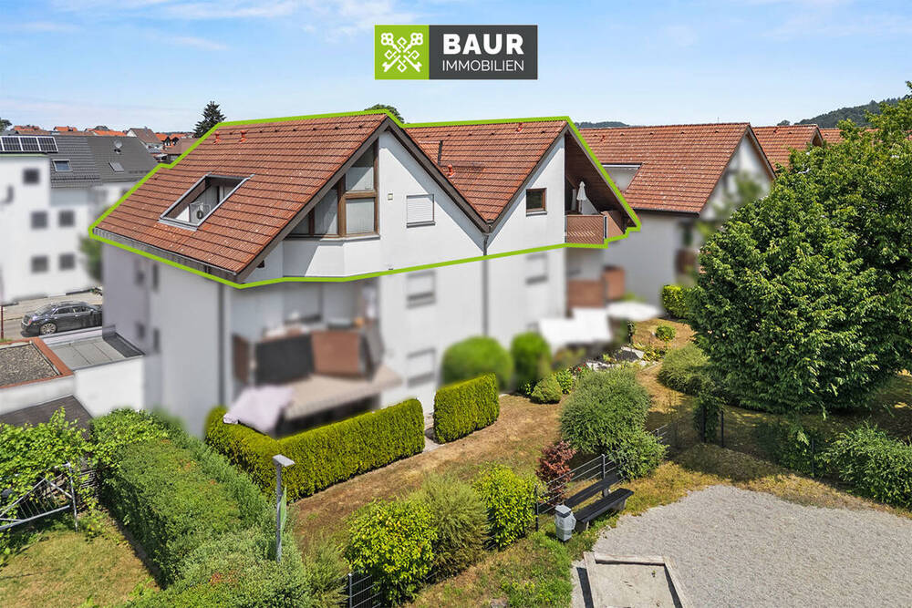 Thumbnail-360°| Sofort bezugsfrei! Großzügige 4-Zimmer-Dachgeschosswohnung in Baienfurt