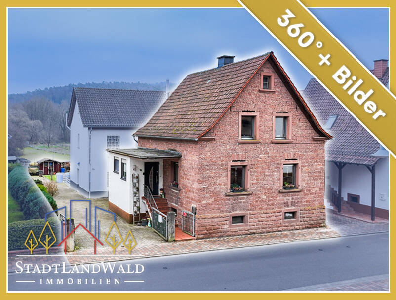 Thumbnail-Modern renoviertes Sandsteinhaus mit Garten, Garage und Hof - sofort bezugsfertig