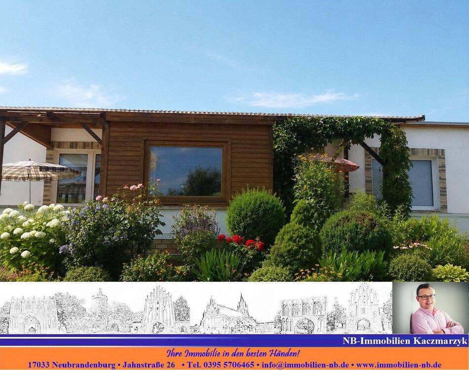 Thumbnail-Idyllischer Rückzugsort mit Seeblick: Ihr neuer Ferienbungalow in Wustrow