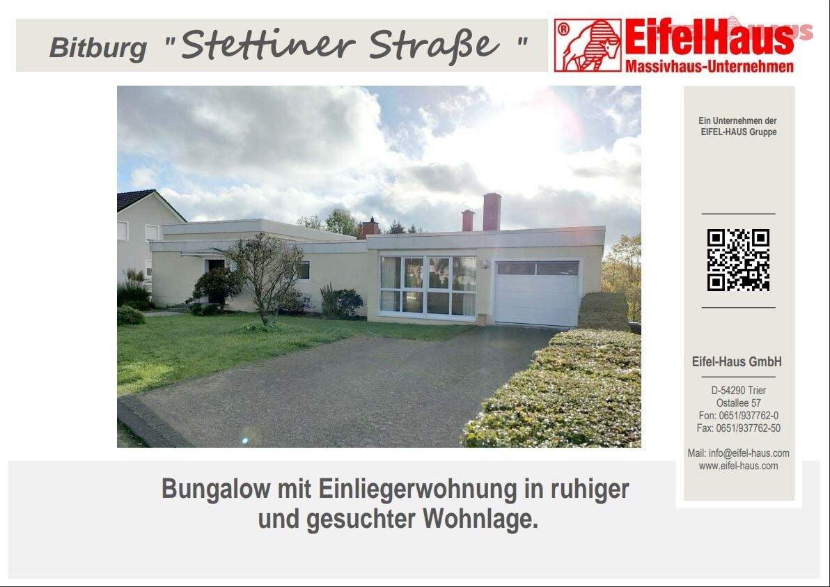 Thumbnail-Bungalow mit Einliegerwohnung zu verkaufen