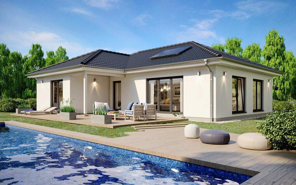 Thumbnail-Modern, komfortabel, barrierefrei - Bungalow in Kitzscher mit ScanHaus