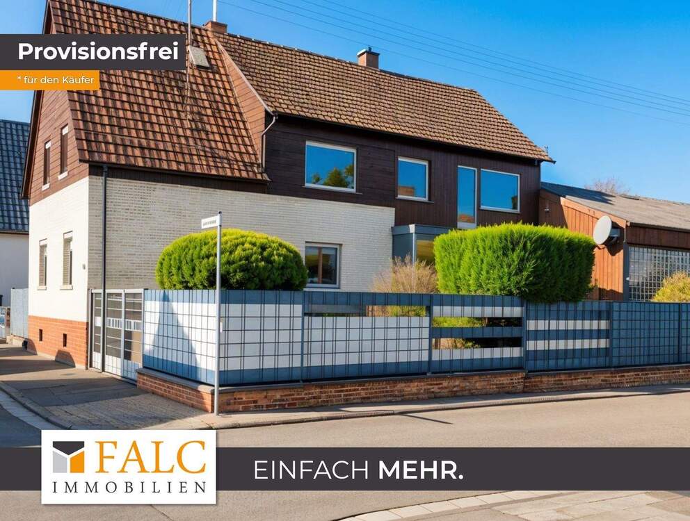 Thumbnail-Schönes Wohnhaus mit großer Ausbaufläche