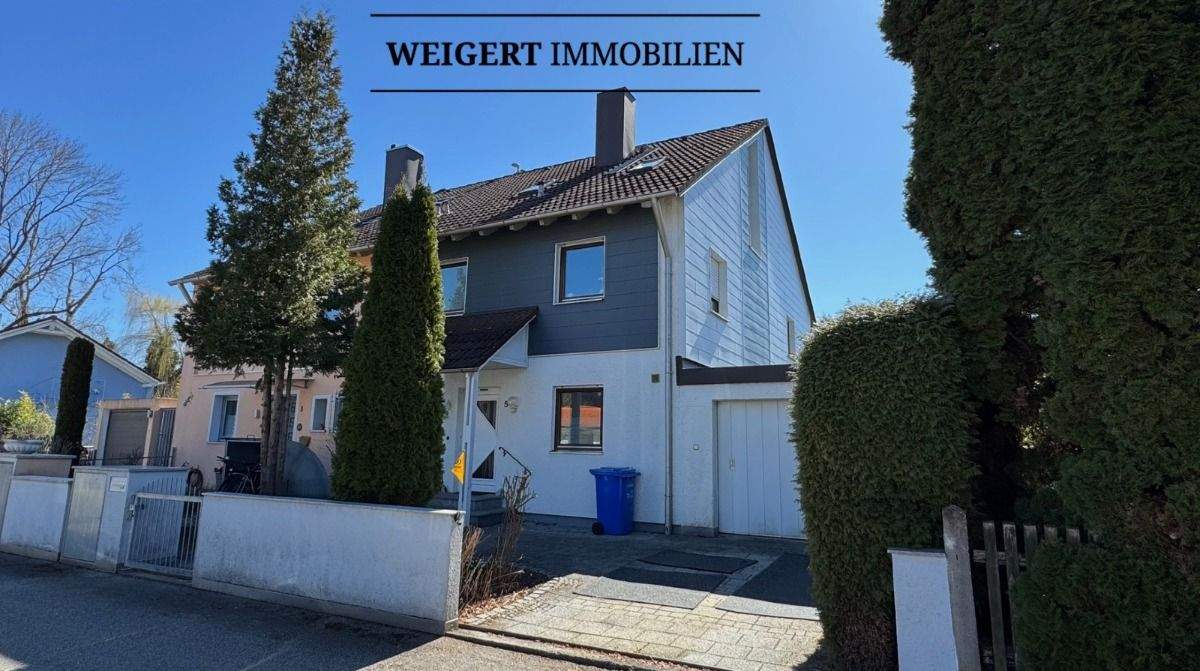 Thumbnail-WEIGERT: Modernisierte Doppelhaushälfte mit Charme, Südgarten, Terrasse, Balkon & Garage in Eichenau
