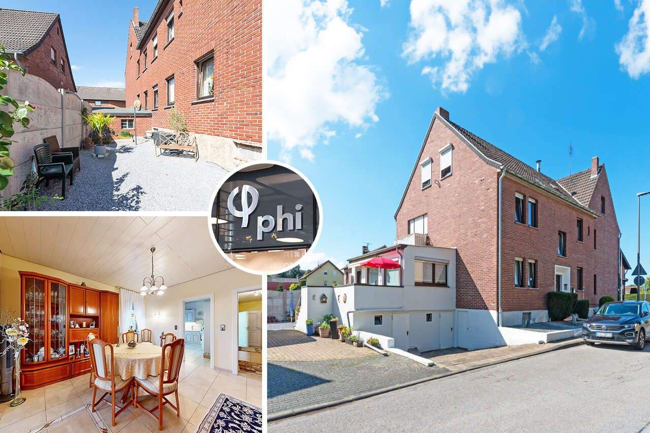 Thumbnail-PHI AACHEN - Solides 6-Familienhaus mit Garagen - gut vermietet & verkehrsgünstig in Jülich-Koslar!