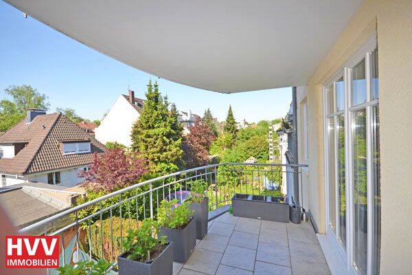 Balkon in Süd-/Westausrichtung