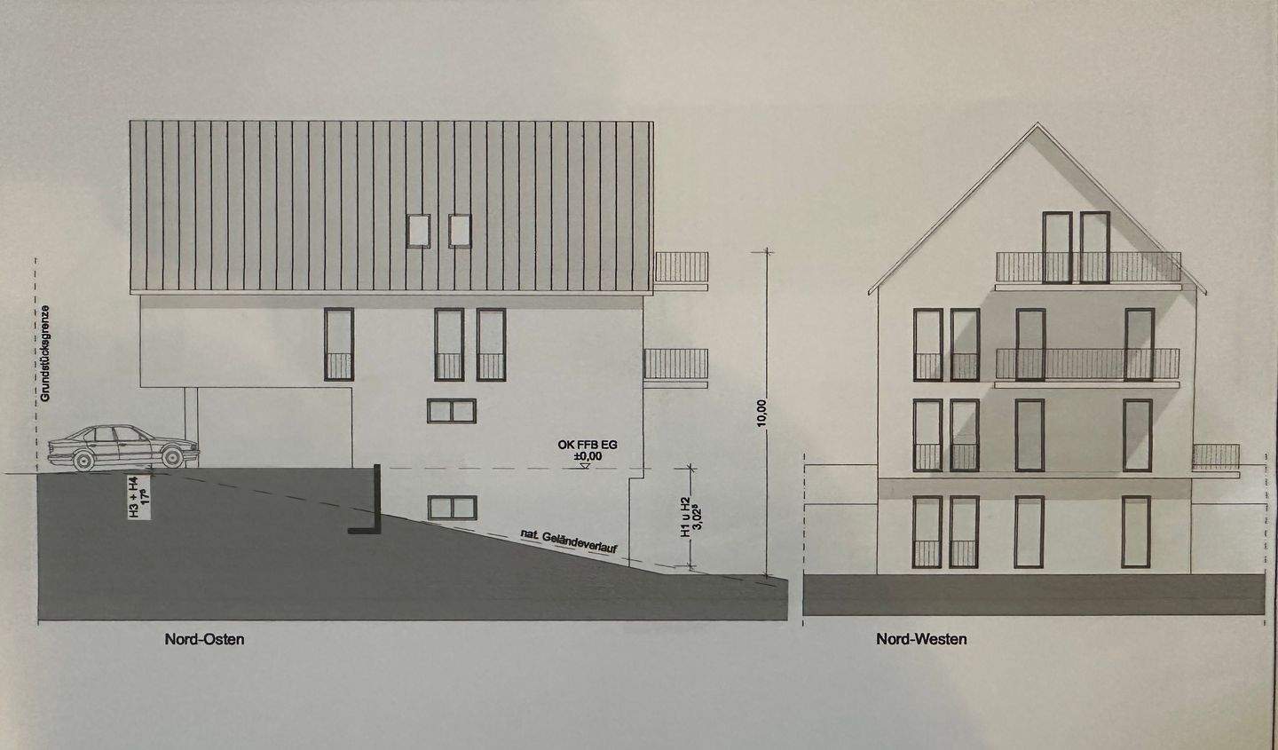 Thumbnail-Abrisshaus mit genehmigter Bauvoranfrage für 4 Parteienhaus