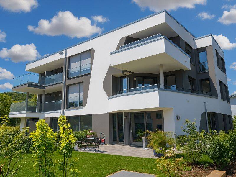 Ansicht Balkon-Seite
