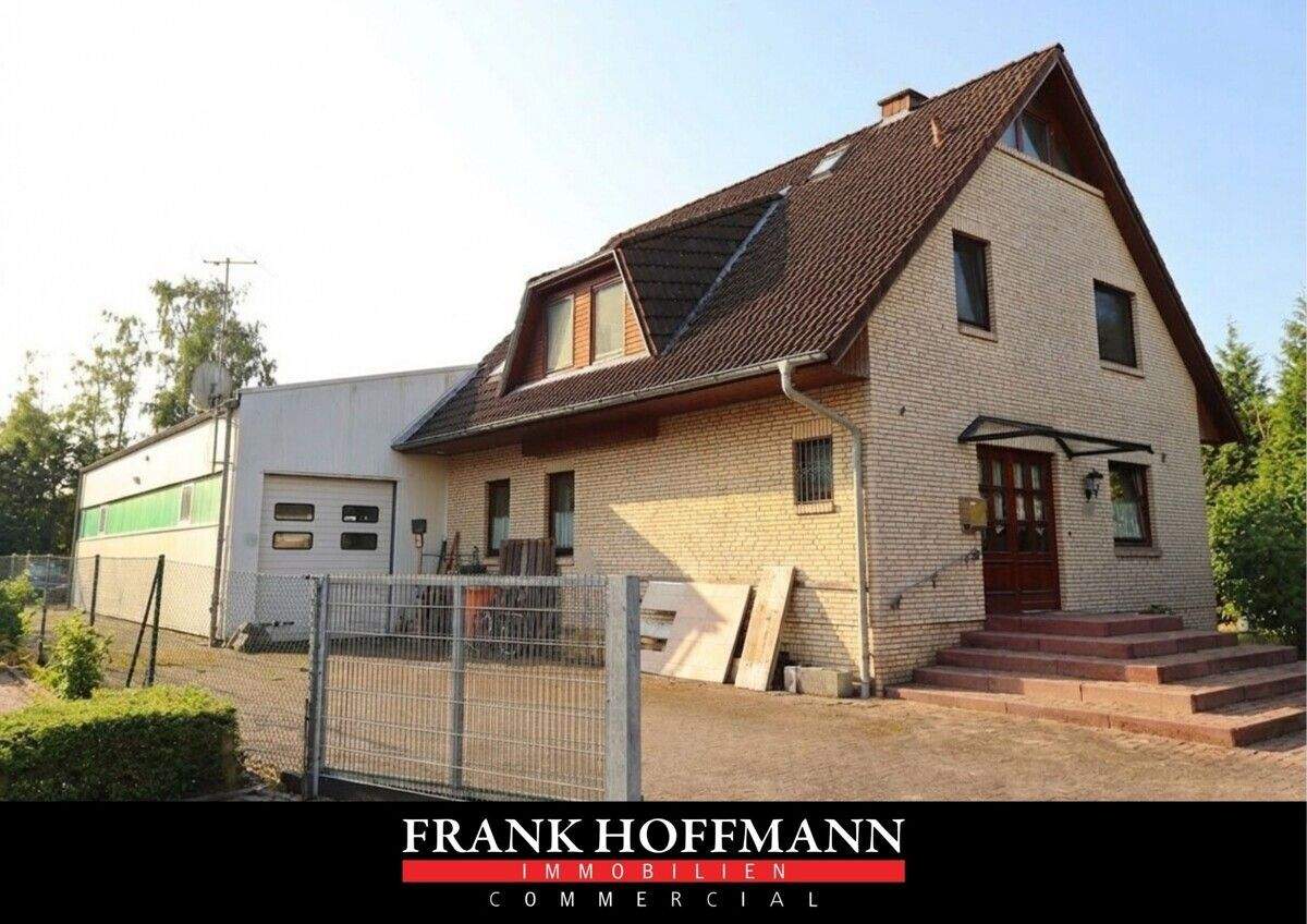 Thumbnail-Einfamilienhaus mit Gewerbehalle
