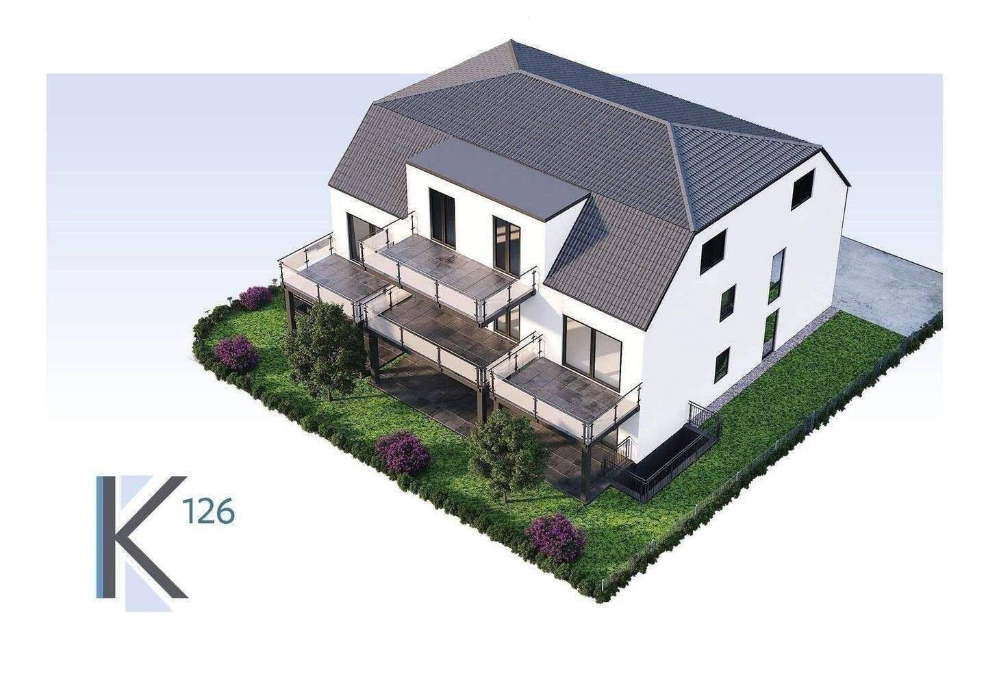 Thumbnail-NEUER PREIS - K-126 IN-SüdKothau 3 Zi. - OG - Wohnung - KfW 55