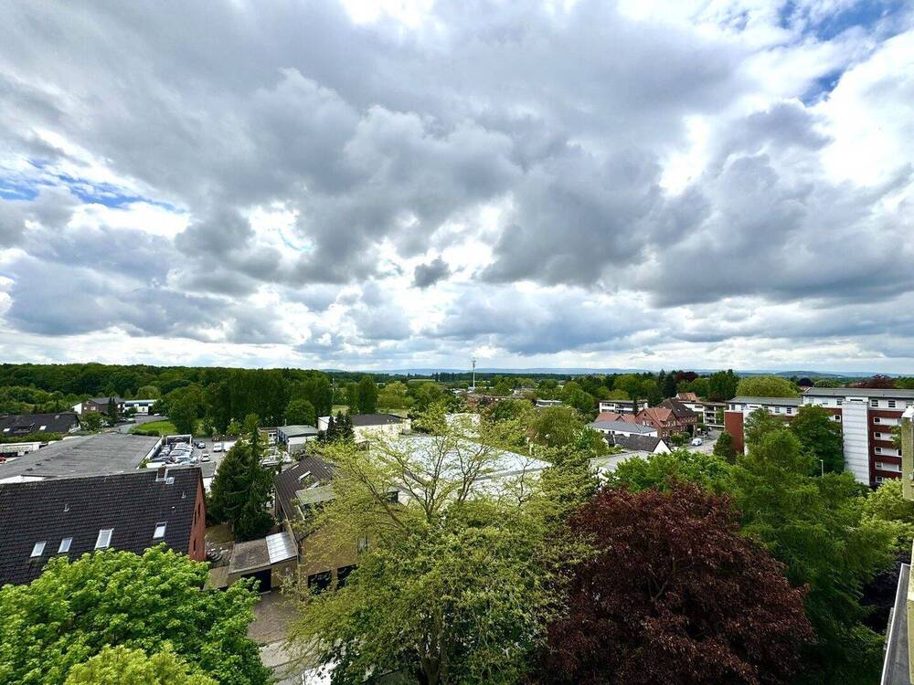 Ausblick vom Balkon