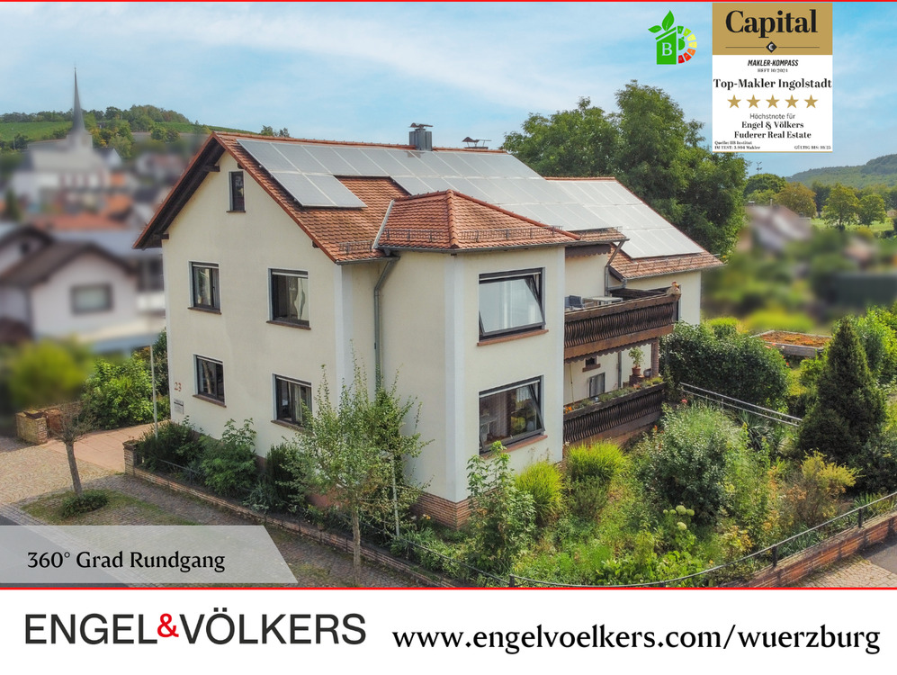 Thumbnail-Vielseitiges Einfamilienhaus mit Einliegerwohnung in ruhiger Lage