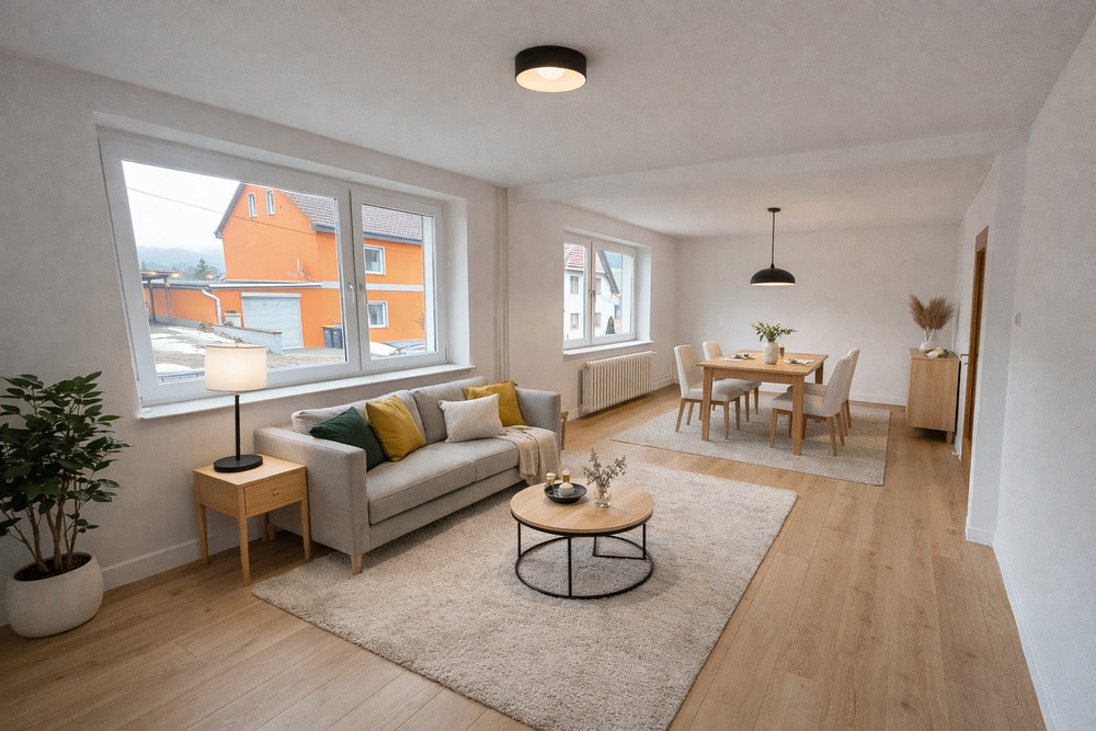 Thumbnail-Schönes Wohnhaus in ruhiger Lage mit großer Garage nahe am Wald in Sondershausen