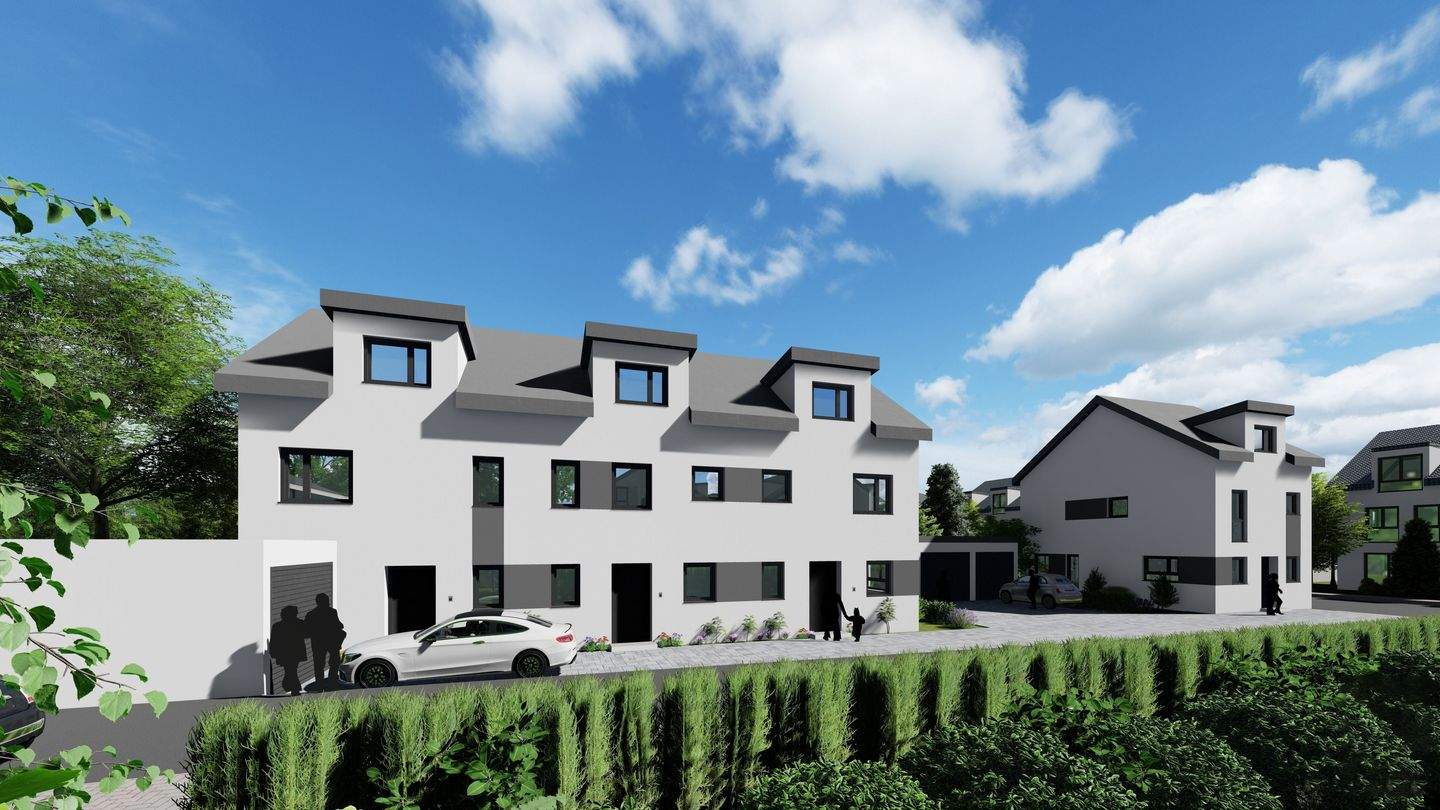 Thumbnail-Neubau Reihenhaus mit Wärmepumpenheizung