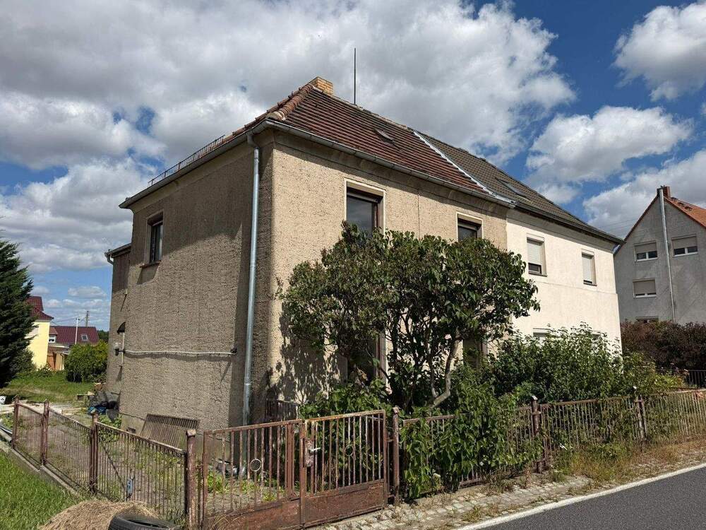 Thumbnail-Doppelhaushälfte mit Anbau in Althirschstein bei Riesa und Lommatzsch