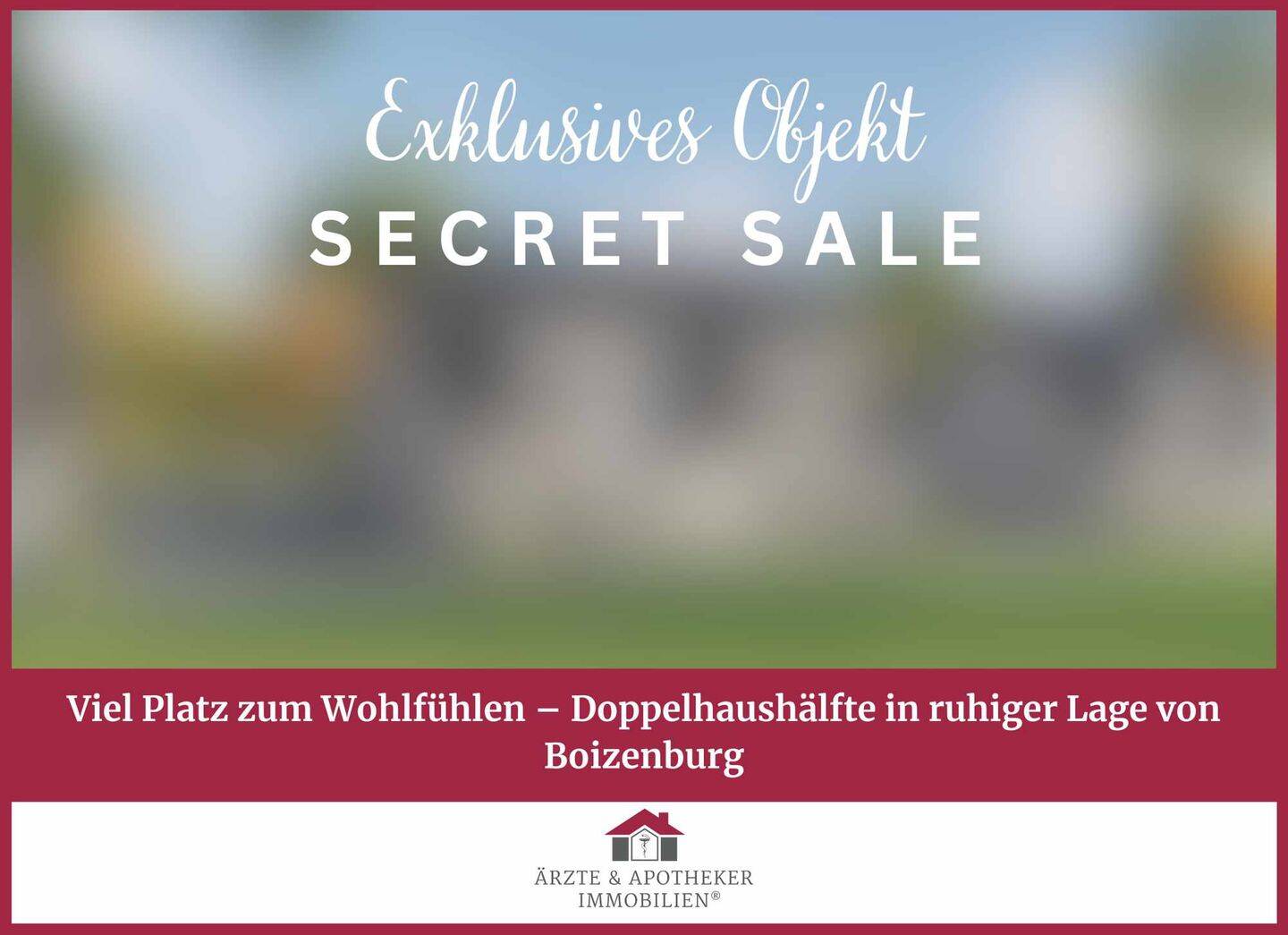 Ärzte & Apotheker Immobilien 