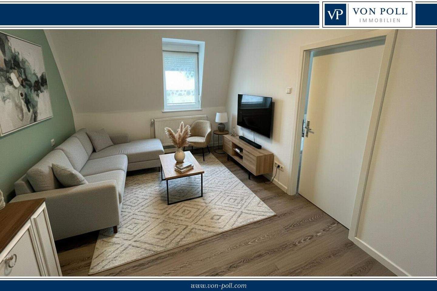 Thumbnail-Gepflegte Dachgeschosswohnung mit Wohlfühlcharakter