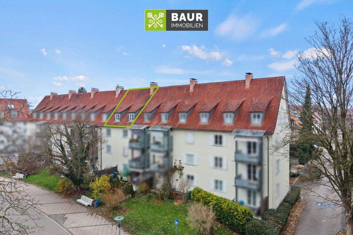 Thumbnail-Sofort frei: Charmante 2-Zimmer-Dachgeschosswohnung in Friedrichshafen - Seenähe